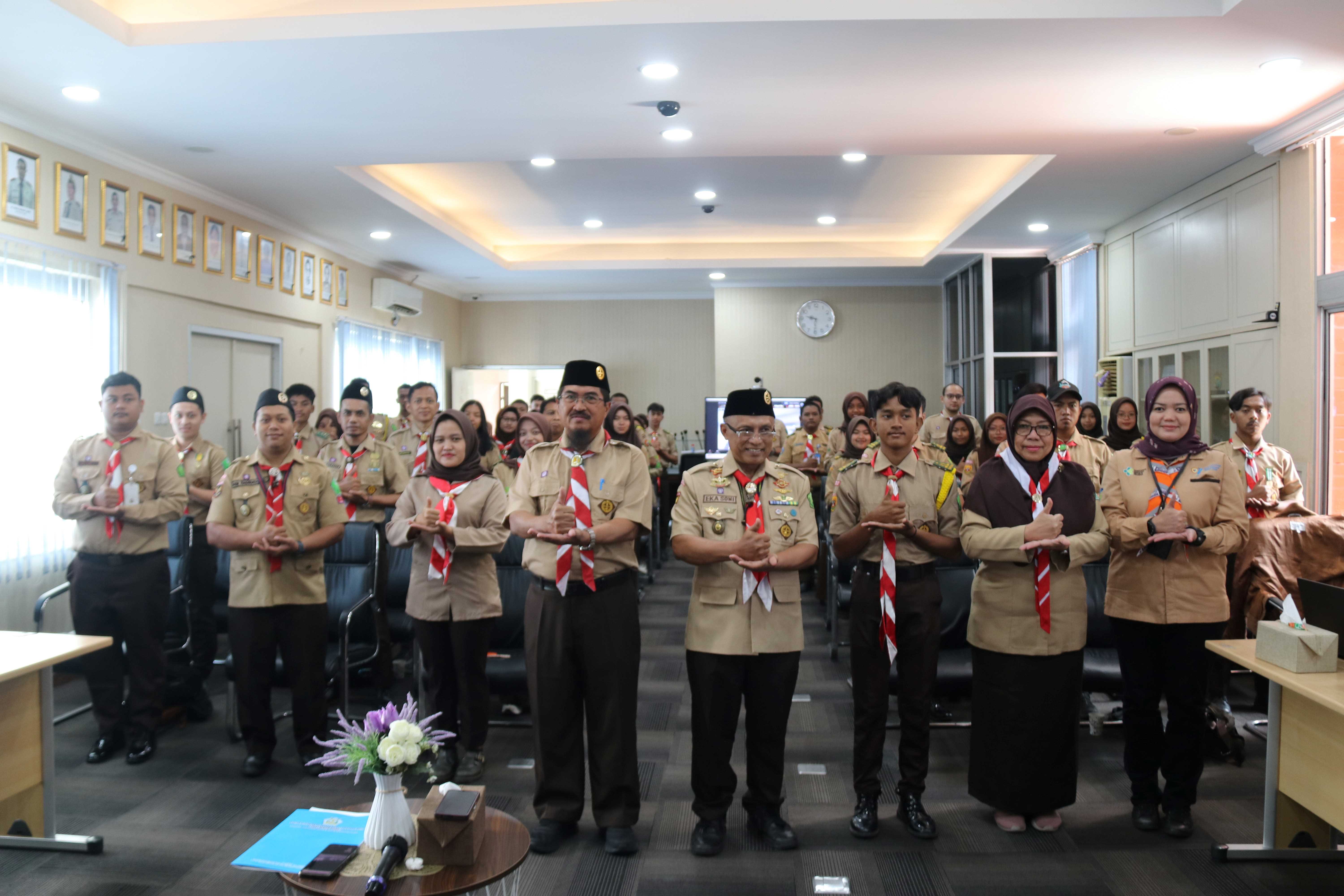 Balai Besar Kekarantinaan Kesehatan Soekarno Hatta Menjadi Tuan Rumah Latihan Bersama Saka Bakti Husada Tingkat Nasional