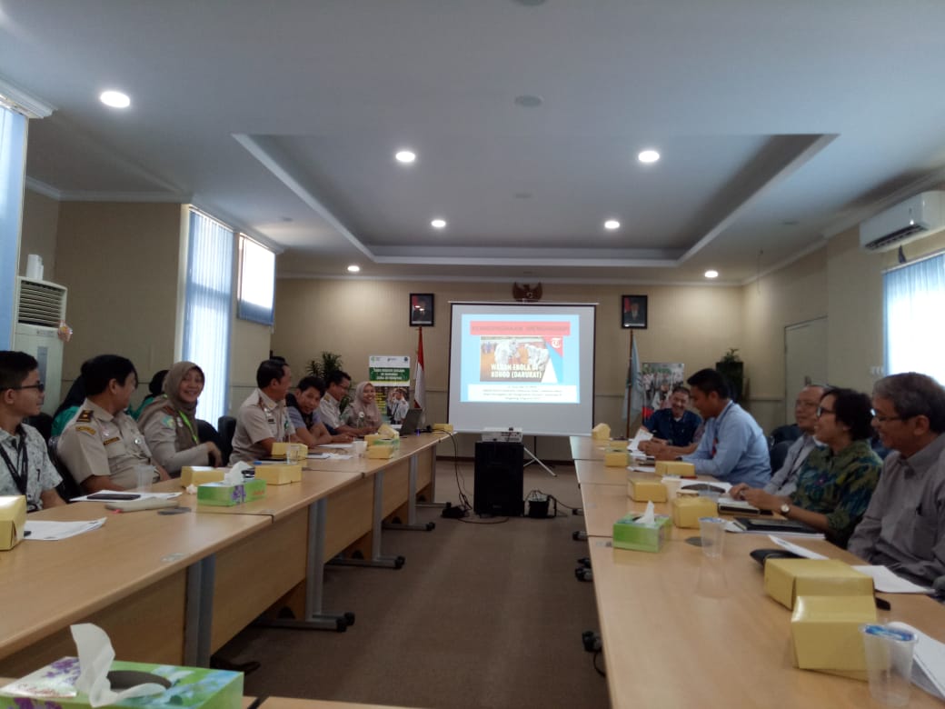 RAPAT KOORDINASI KEWASPADAAN EBOLA DI BANDARA SOEKARNO-HATTA